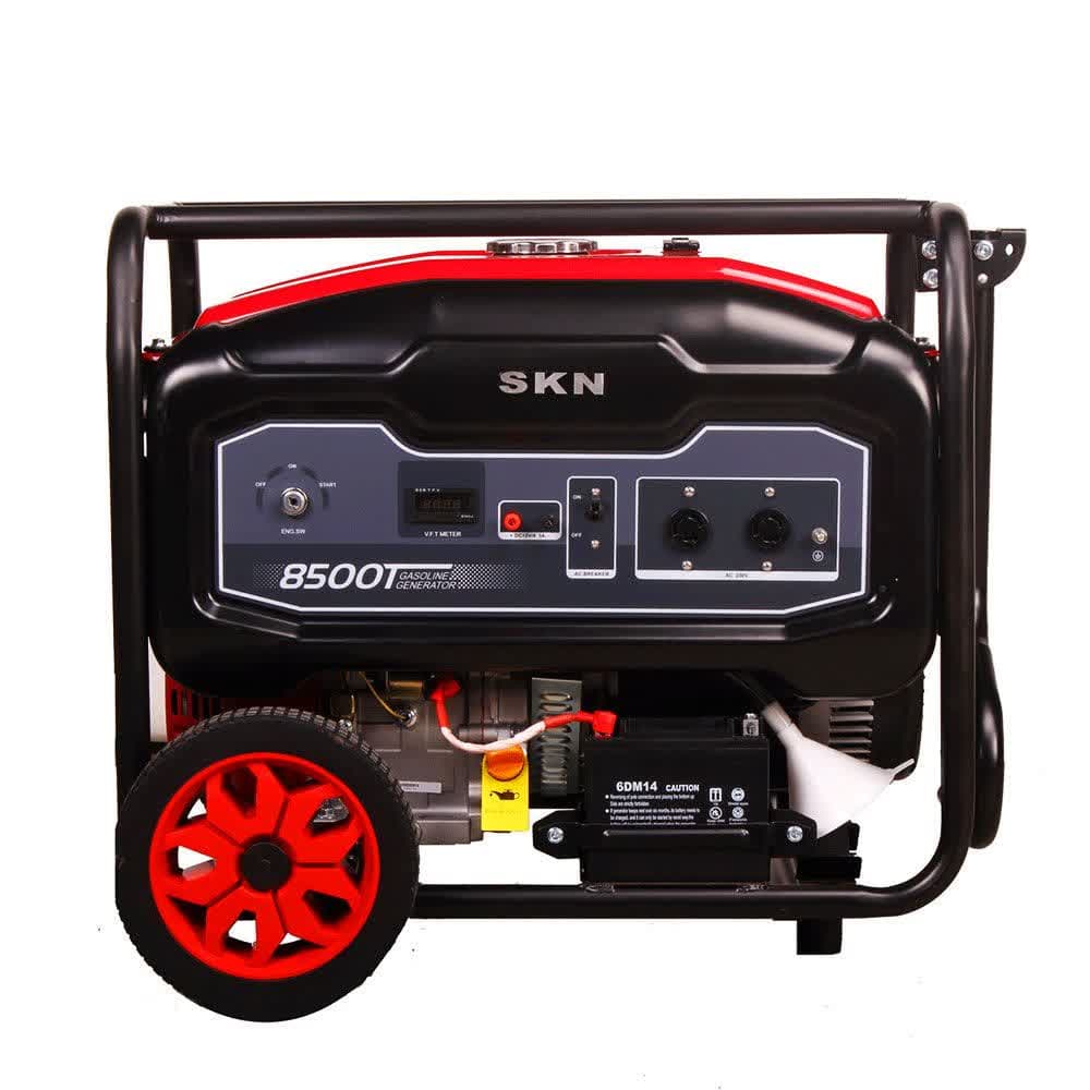 موتور برق SKN 8500T بنزینی استارتی با سیم پیچ مسی - 2