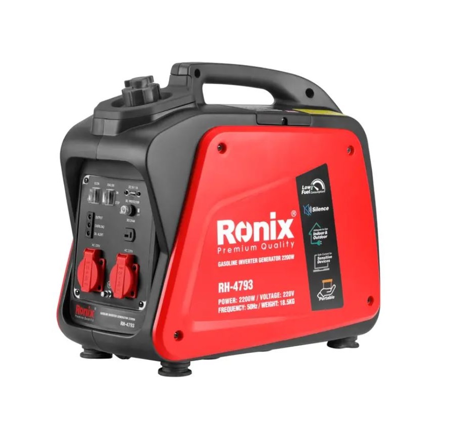 موتور برق بنزینی 2200 وات سایلنت RH-4793 رونیکس