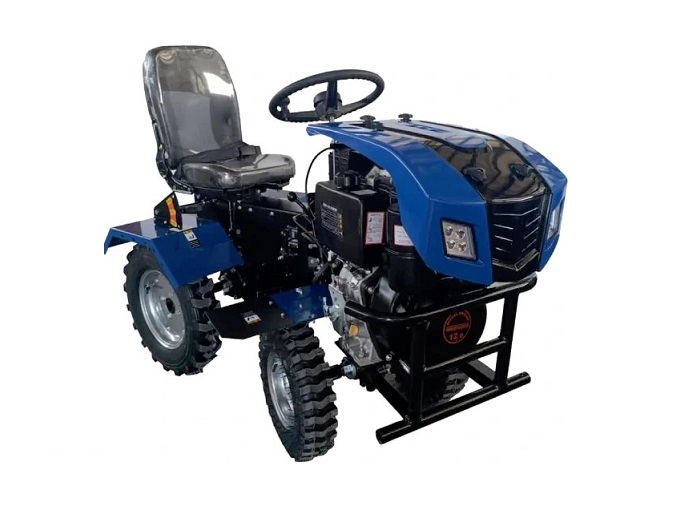 کولتیواتور 4 چرخ آگرو 12 اسب بخار