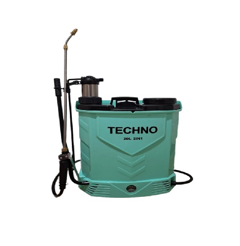 سمپاش شارژی تک موتوره 2 کاره تکنو